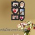 Winston Porter Compton Decorative Hearts and Oval Wall Hanging Collage Picture Frame WNSP2075